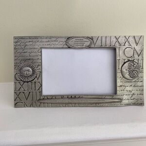 Pewter Millennium Roman Numeral Picture Frame